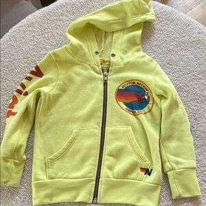 Aviator nation Kids Yellow sweatshirt